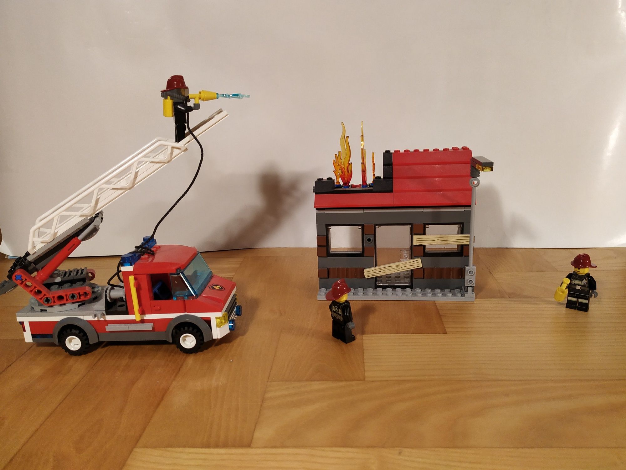 Lego 60003 Samochód straży pożarnej gaszący dom+ instrukcja!