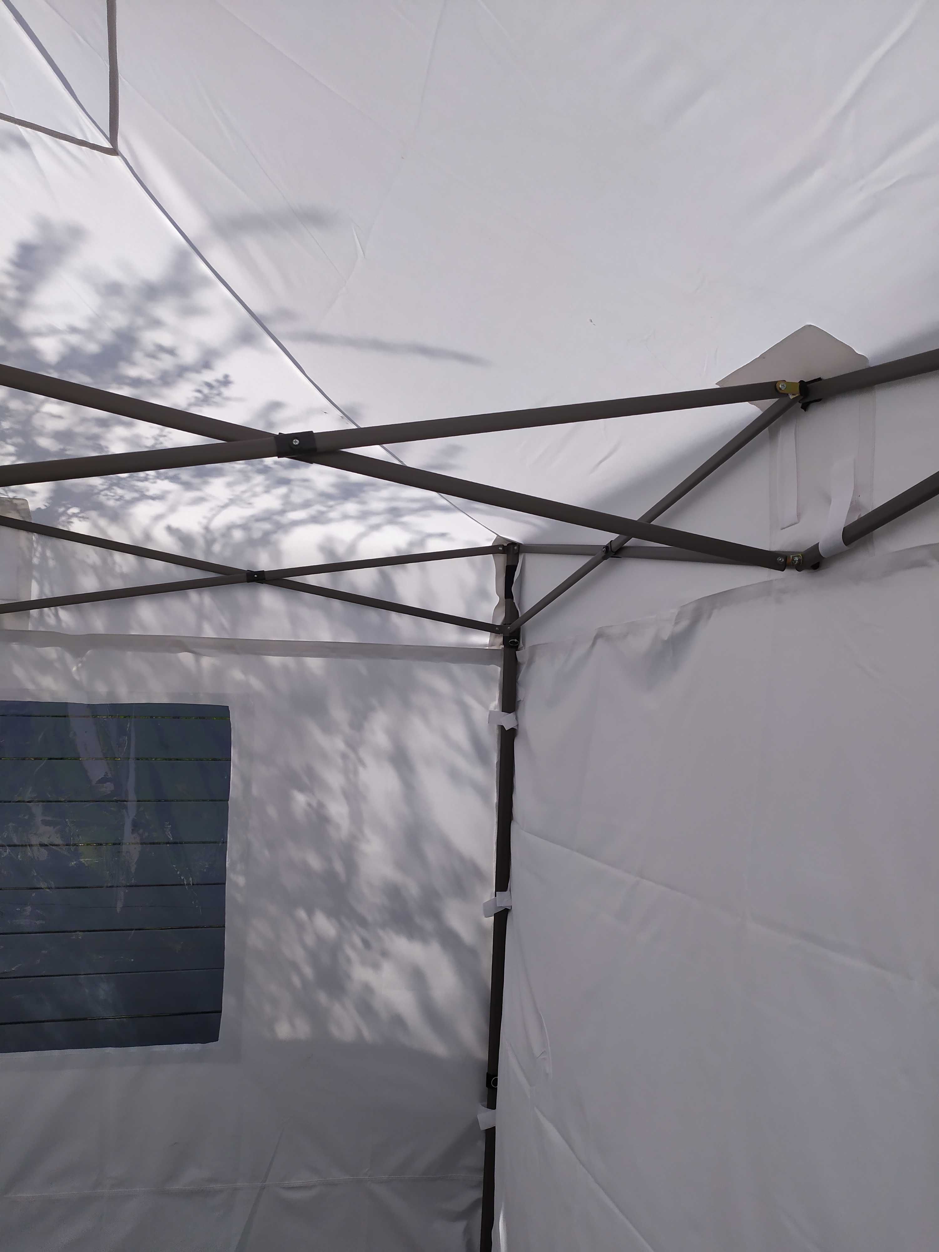 Namiot wystawowy ekspresowy 3x3 m ze ścianami WYNAJEM