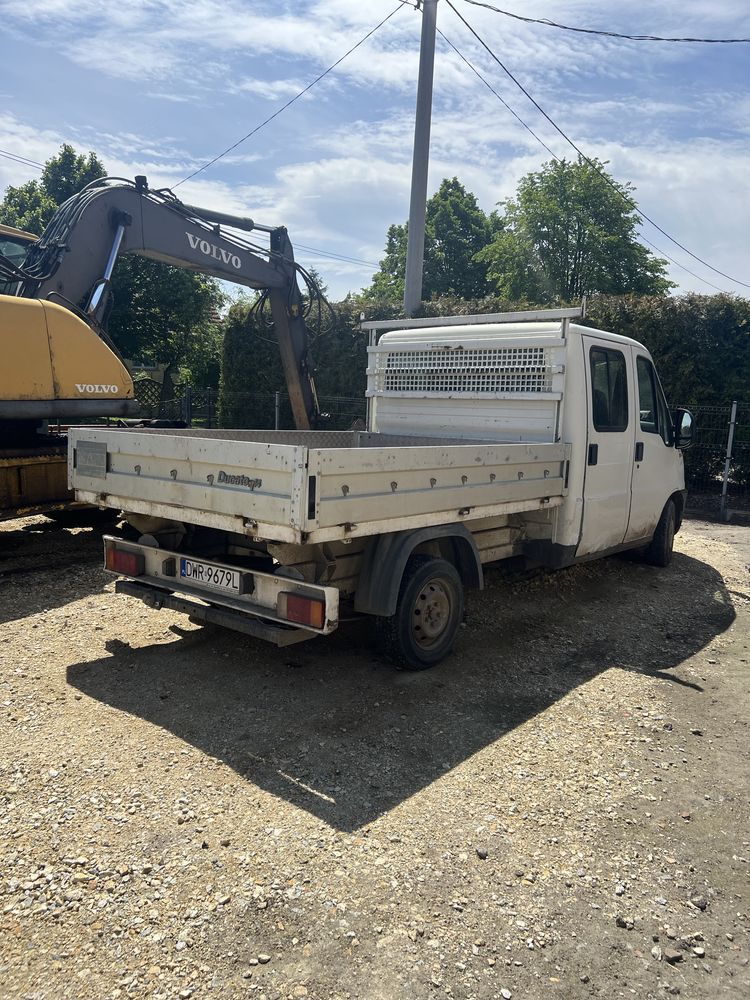 Fiat ducato / 2.8 / doka / brygadowka / hak