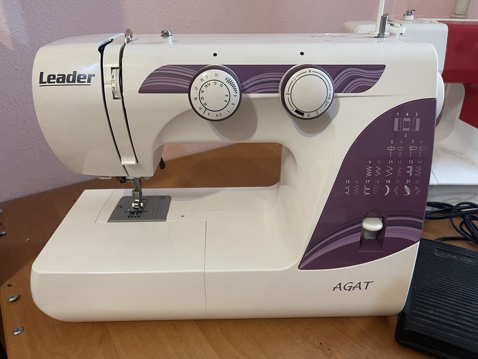 Швейні машинки (одним лотом) - Veritas (робоча), Leader (під ремонт)