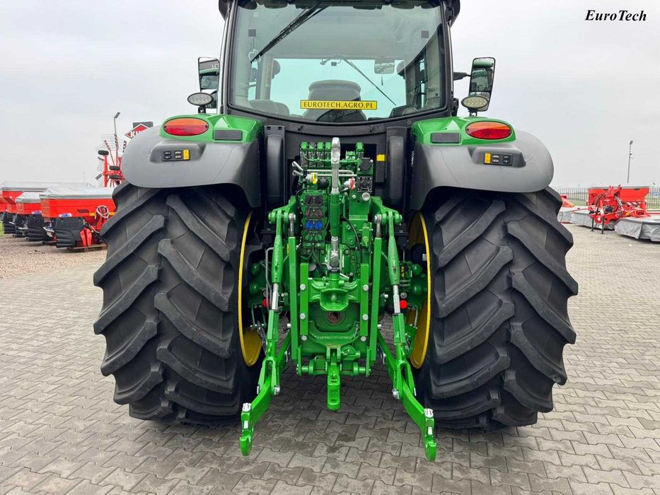 John Deere 6155r 2022r AutoPower 50km 171km Wom GPS LED