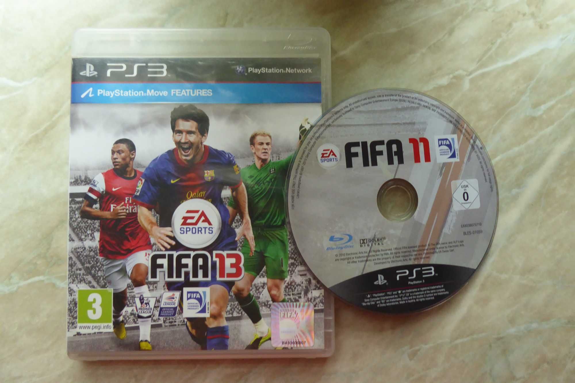 FIFA 11 i FIFA 13 na PS3 (Zestaw)