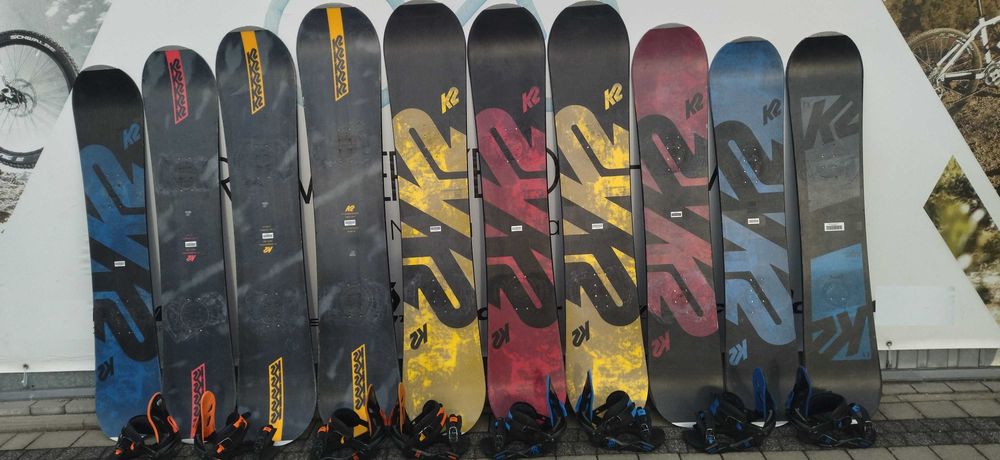 PAKIET desek snowboardowych snowboardów NR 55