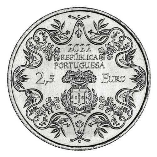 2022 Moeda comemorativa 200 anos constituição 1822 2.5 Euros 2.5€ NOVO