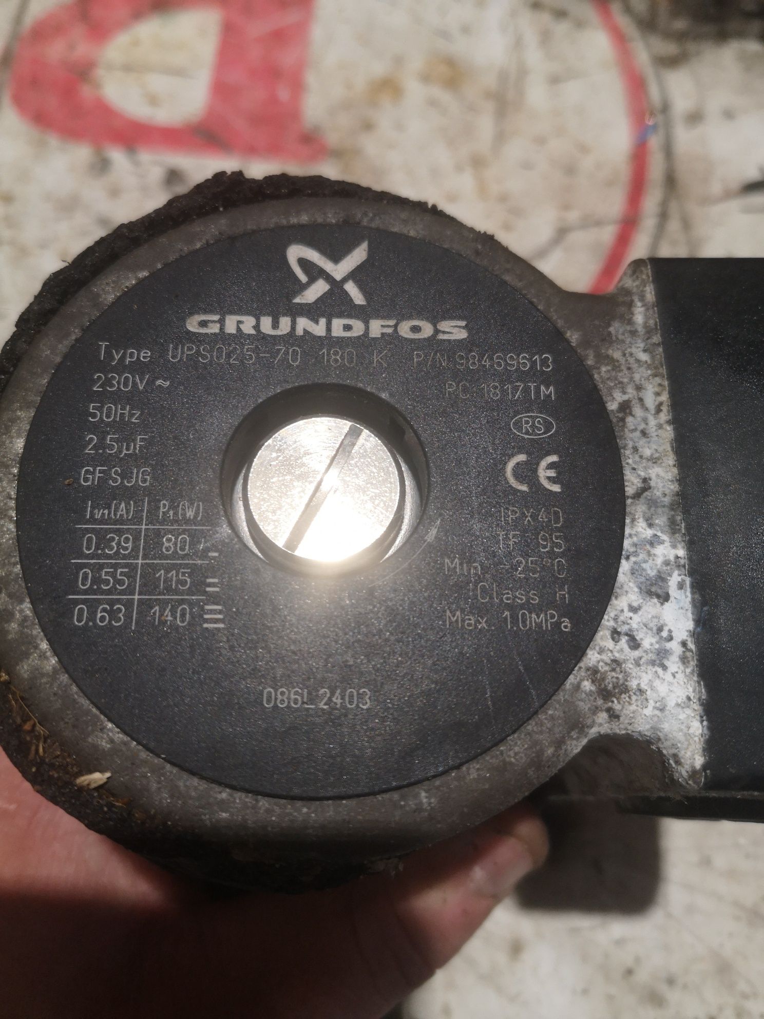 Pompa obiegowa grundfos UPS025-70