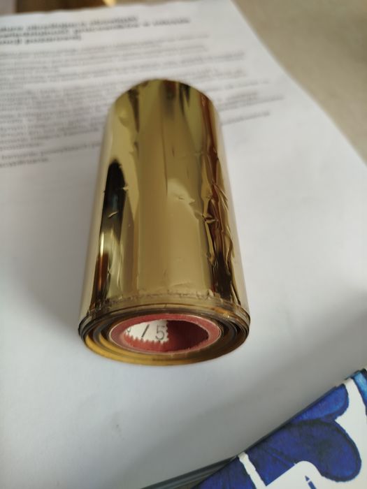 Złota folia do druku