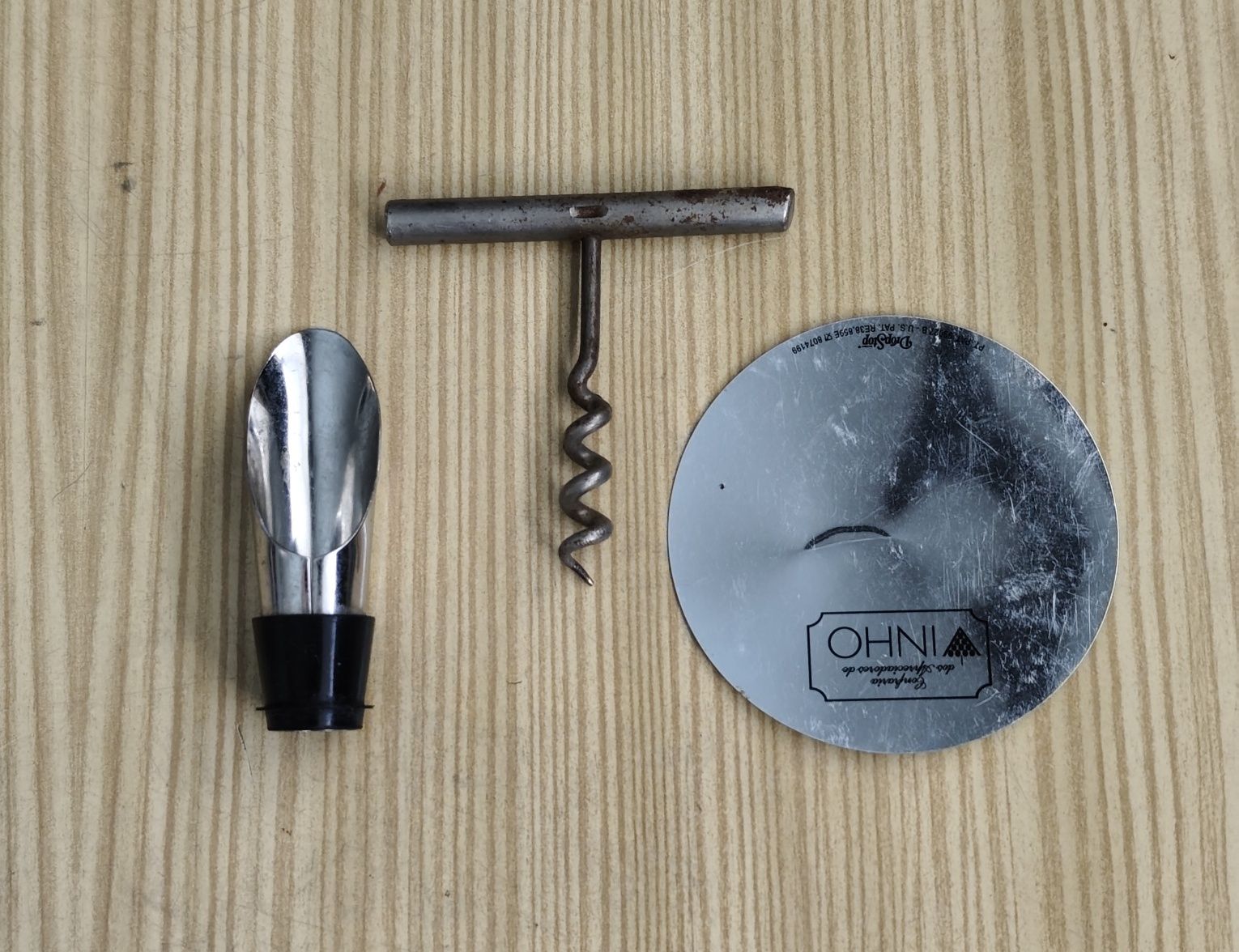 Conjunto 3 Utensílios Garrafa