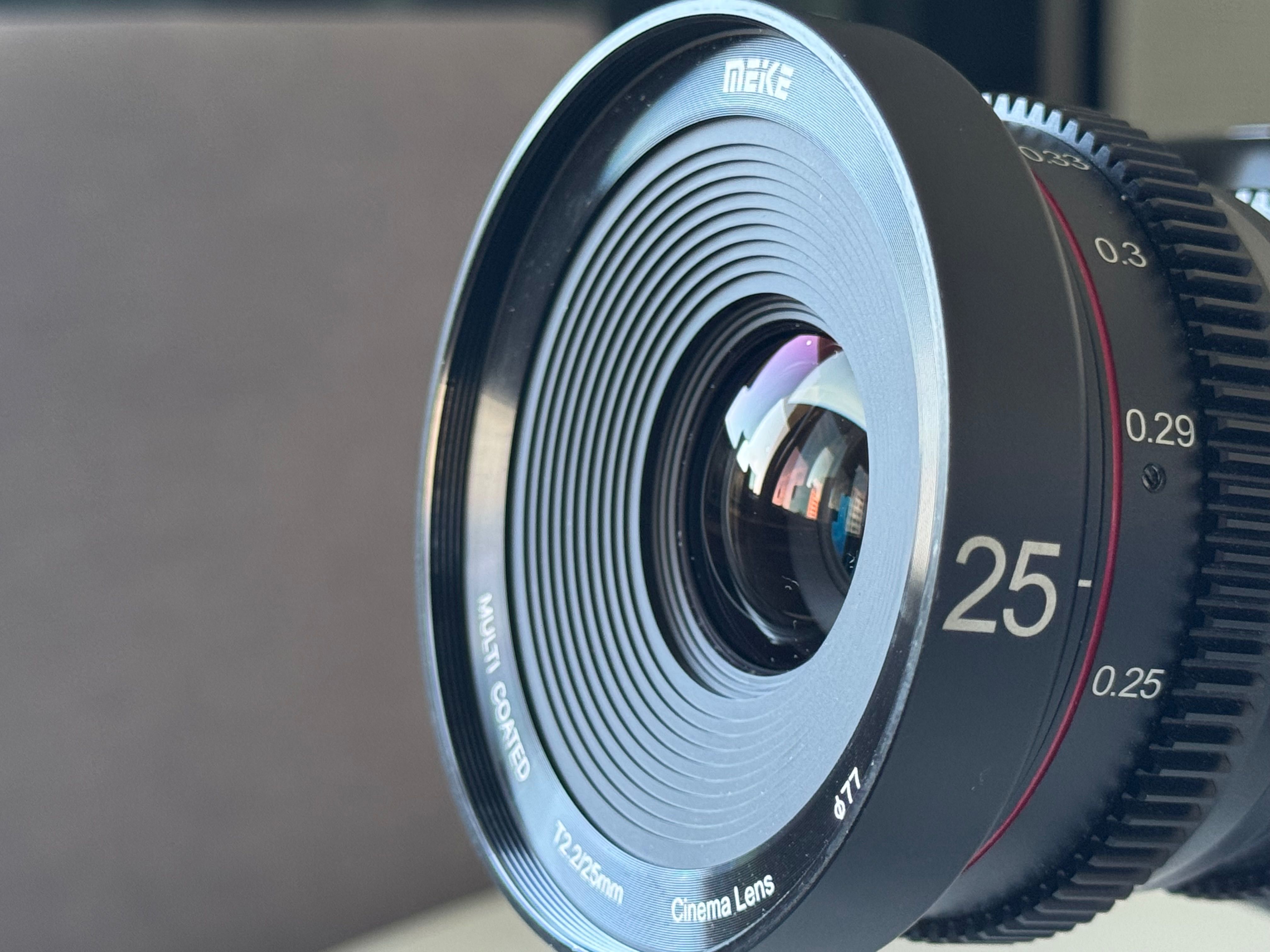 Obiektyw filmowy Meike CINE 25 MFT