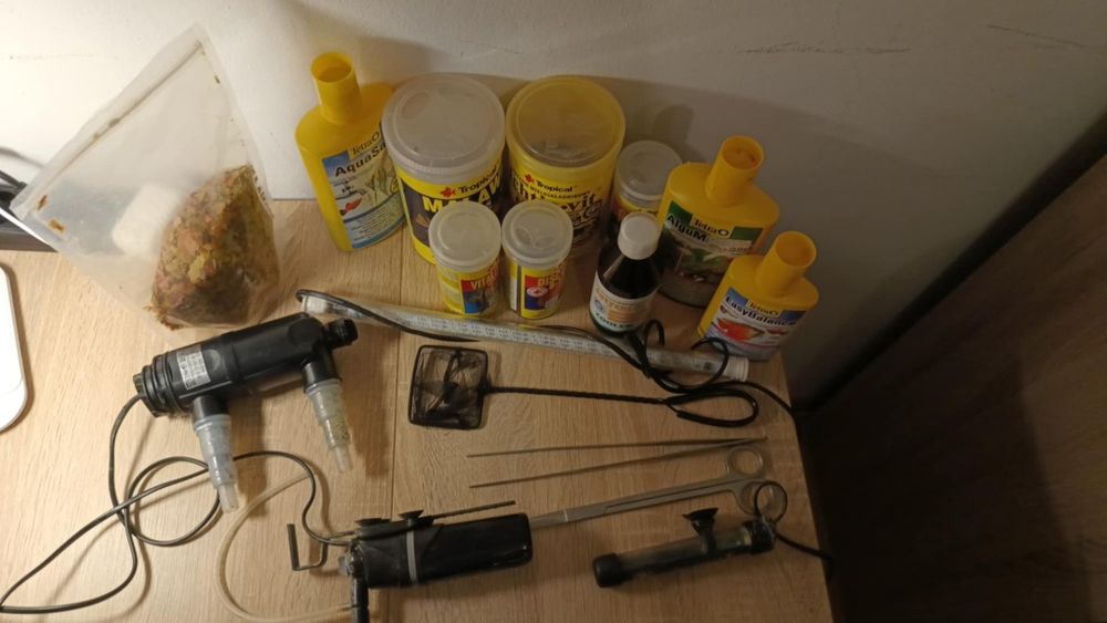 Akwarium Aquaell 120L+ bardzo dużo dodatków