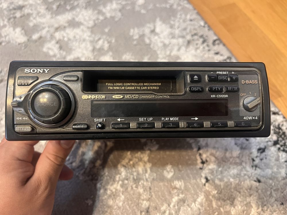Radio samochodowe Sony XR-C5120R – kultowy model z lat 90!