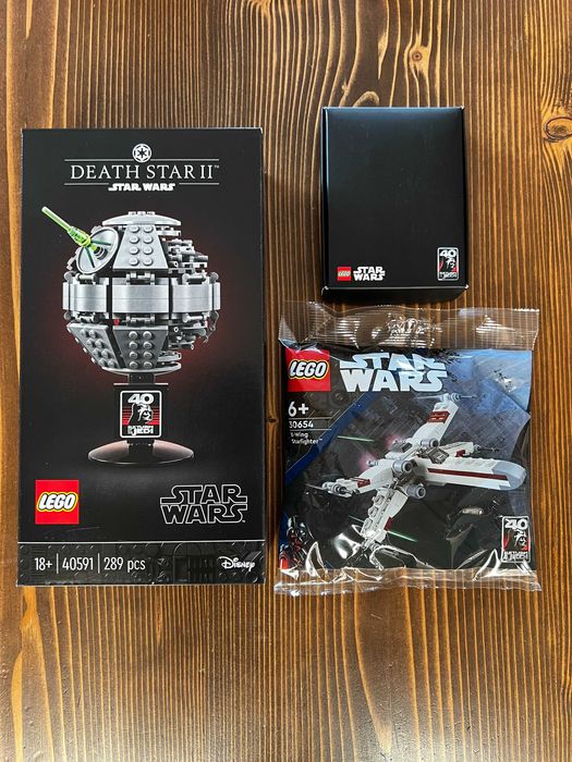 LEGO Star Wars GWP 40591 Gwiazda Śmierci II + 30654 + 5007.840