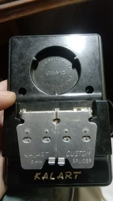 Vintage kalart custom 8mm film splicer