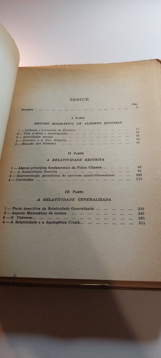 A Teoria da Relatividade de Alberto Einstein - A. Dias Gomes