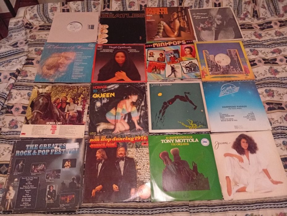Coleção discos de vinil