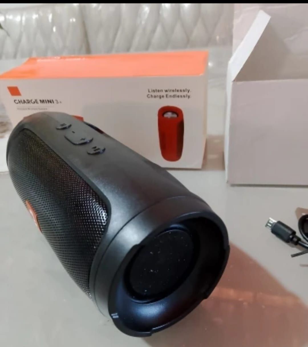 Coluna de som Bluetooth portátil