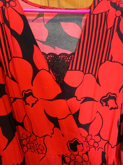 Vestido de festa tamanho único 55 cm cava a cava