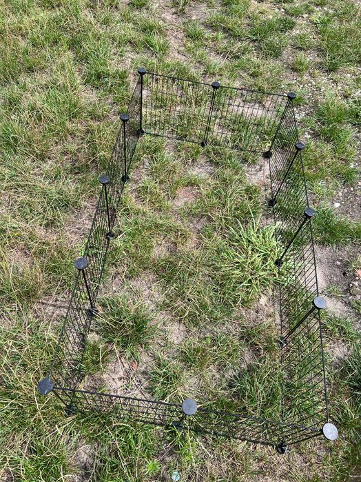 Duża klatka kojec wybieg dla świnki królika zwierząt modułowy NOWY