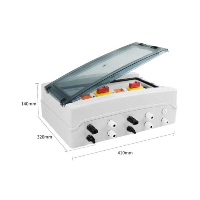 Щиток захисту 1, 2 MPPT TOMZN TOPV8-1-1, TOPV18-2-2 (DC1000V/Fuse 25A)