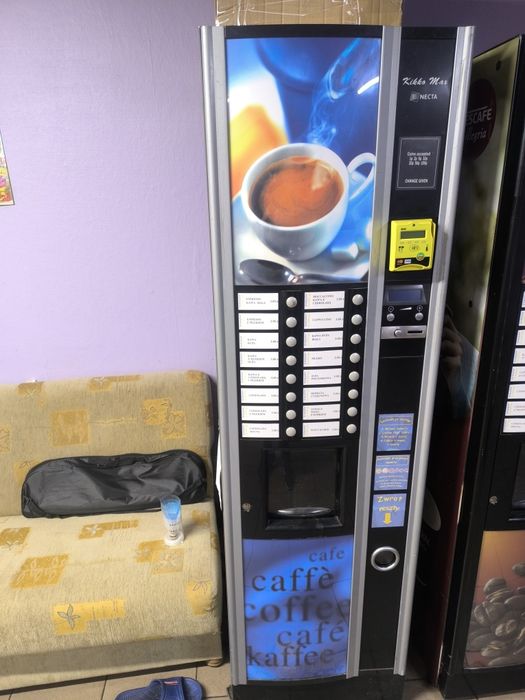 Kawomat Necta Kikko Max z terminalem platniczym