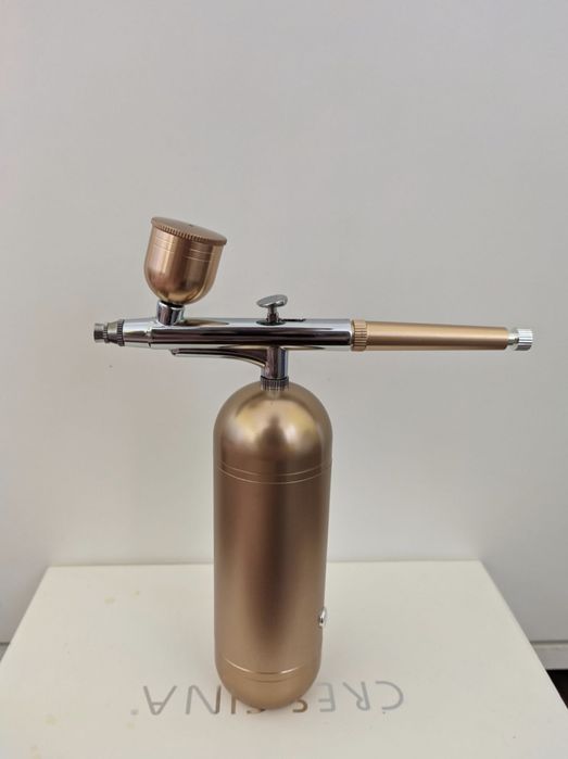 Портативний аерограф з компресором, акумуляторний, сопло 0.3 мм