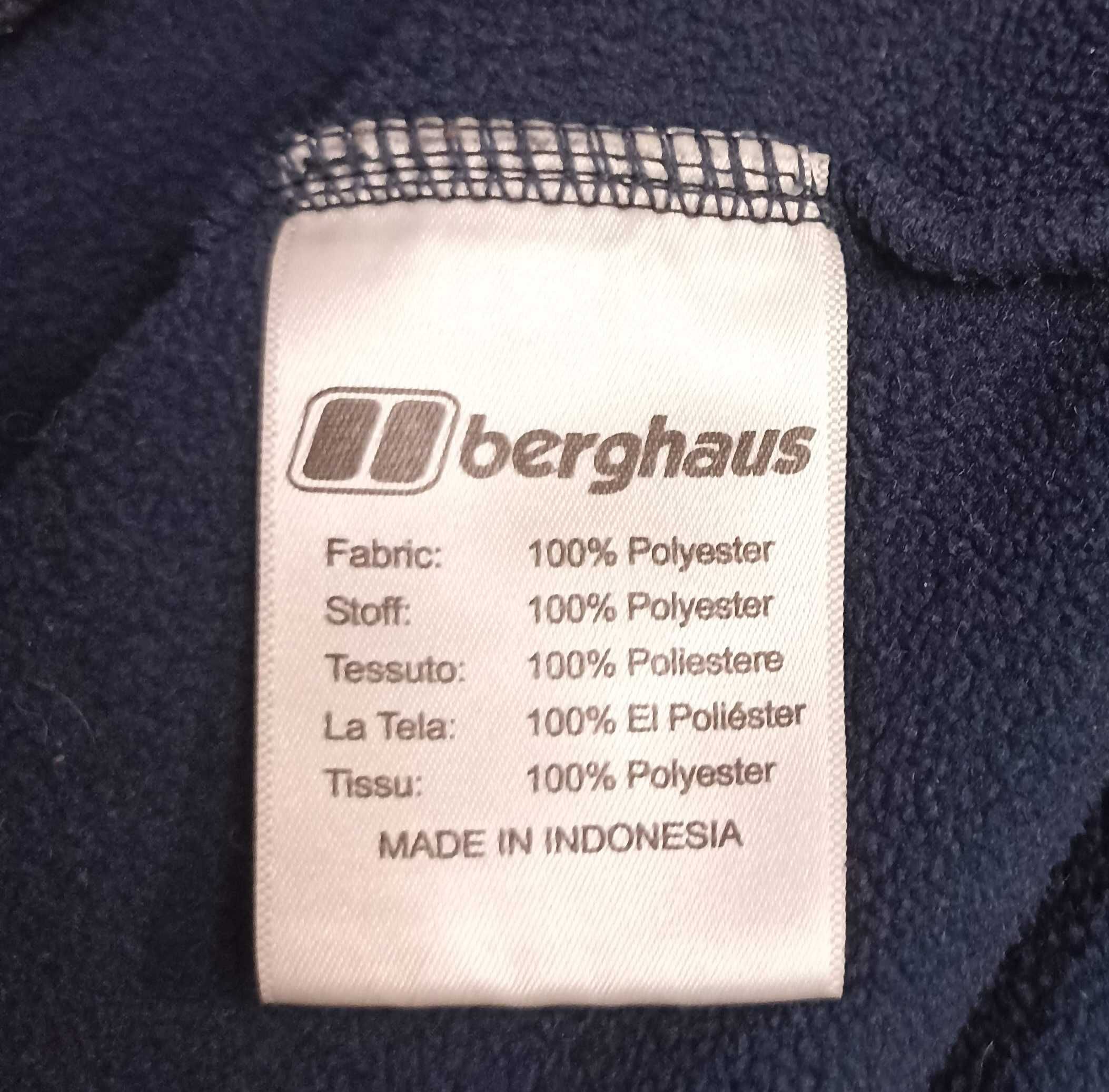 Berghaus granatowy męski polar ML