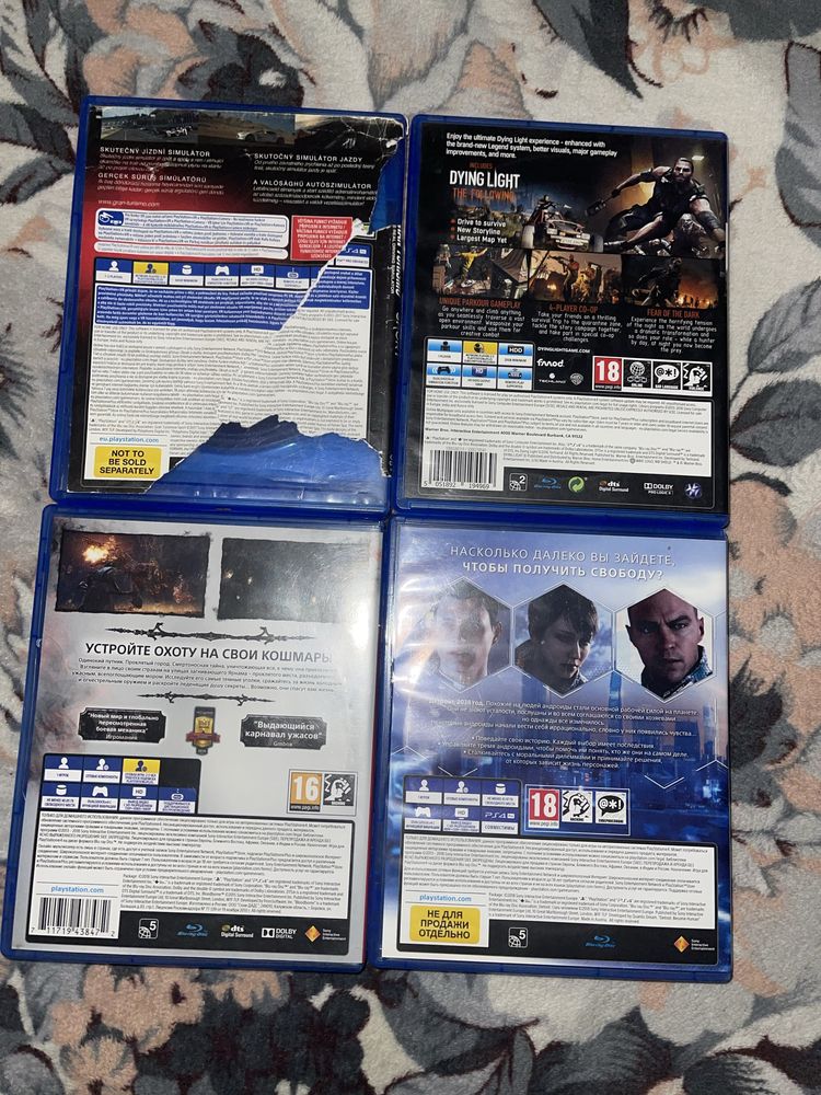 Диски на playstation 4/5