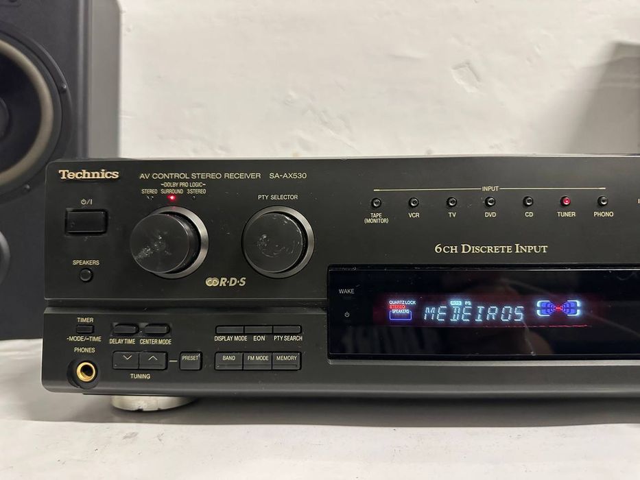+5.1 Amplituner AV Technics SA-AX 530,  6*90 Watt