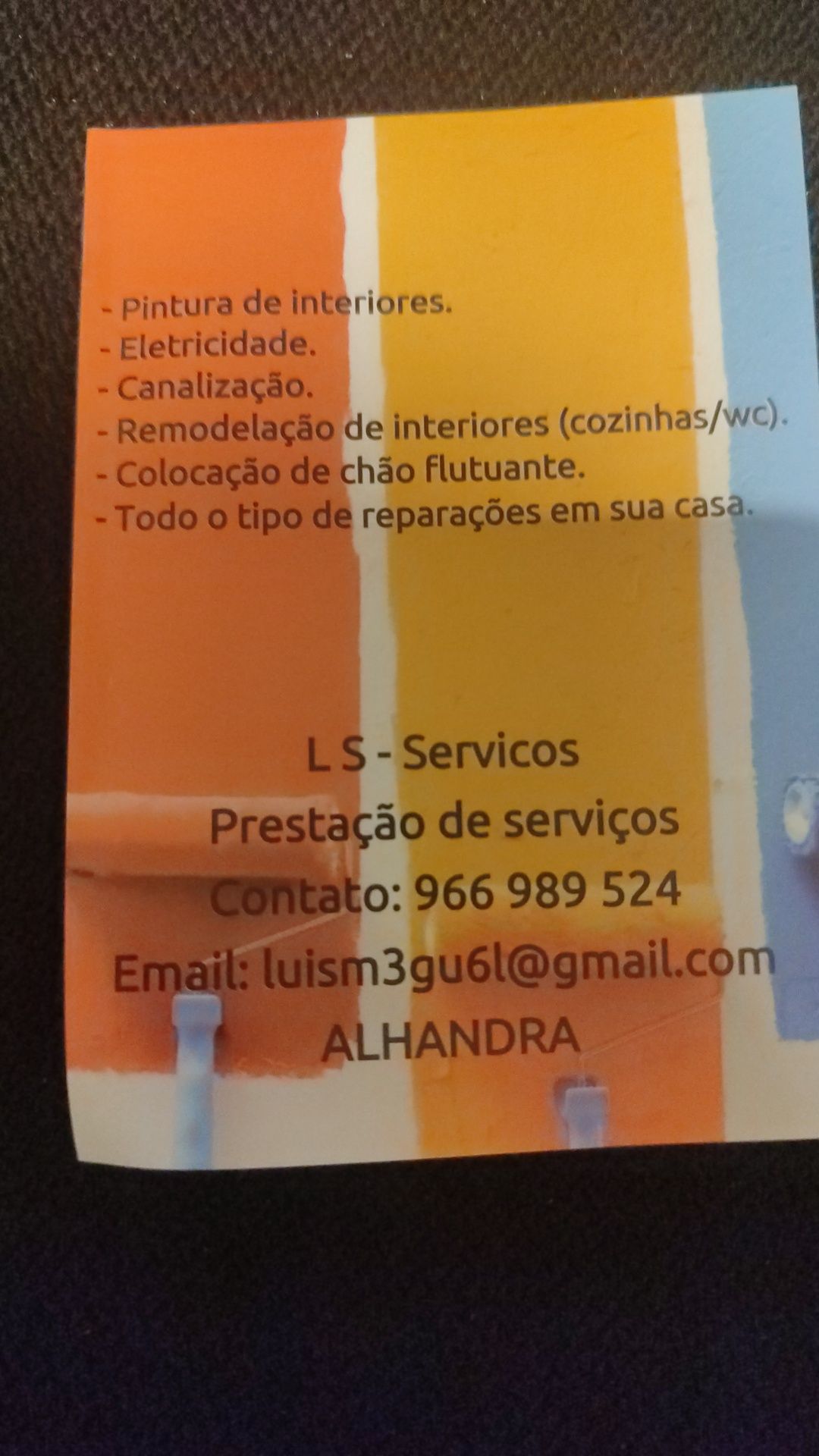 Todo o tipo de trabalhos residenciais
