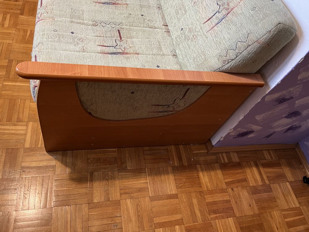 Fotel rozkładany - łóżko