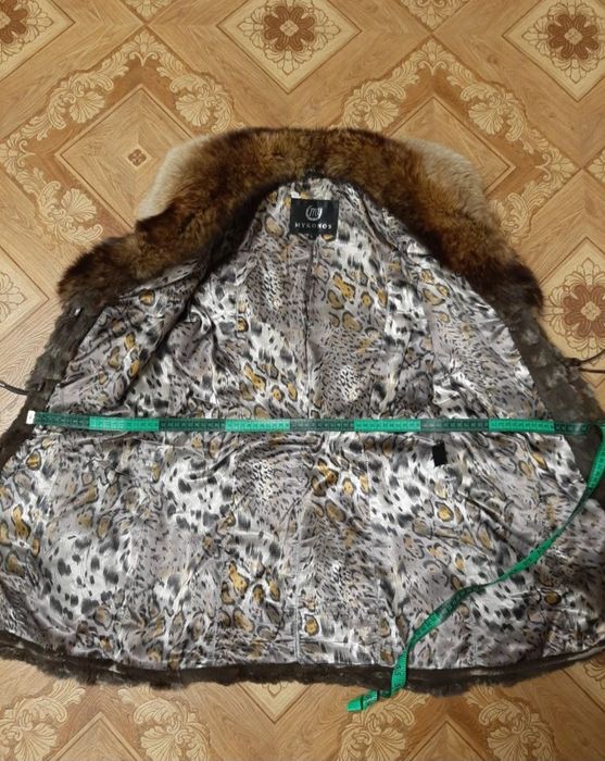 Шубка шуба кожурой полушубок на рост 160-164см р.40-46