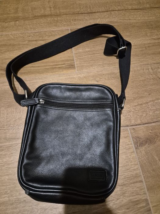 Męska saszetka Levis nerka torebka czarna