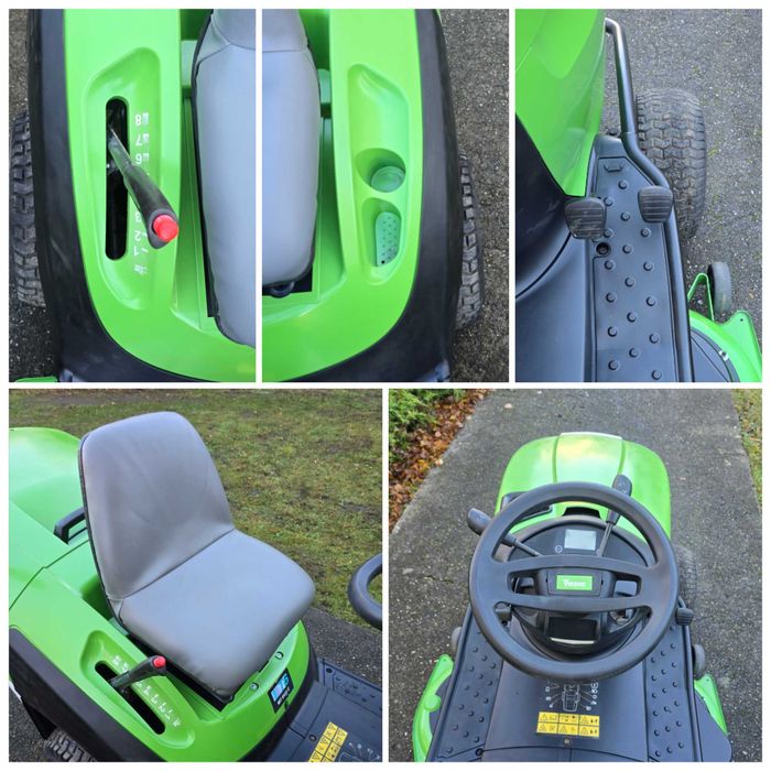 Traktorek kosiarka Viking Stihl  17.5KM B&S pompa oleju hydro POLECAM