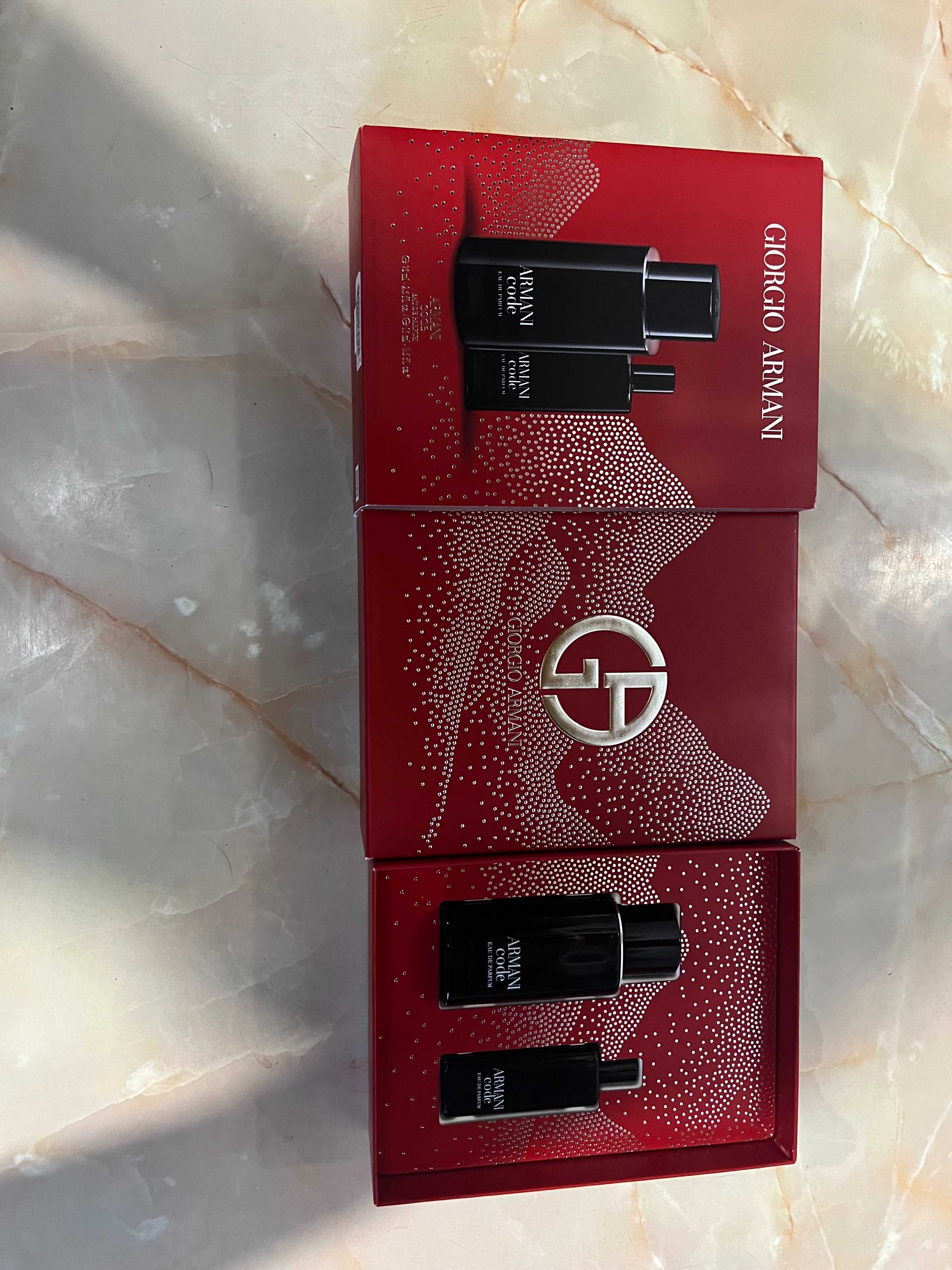 Perfumy w zestawie giorgio armani