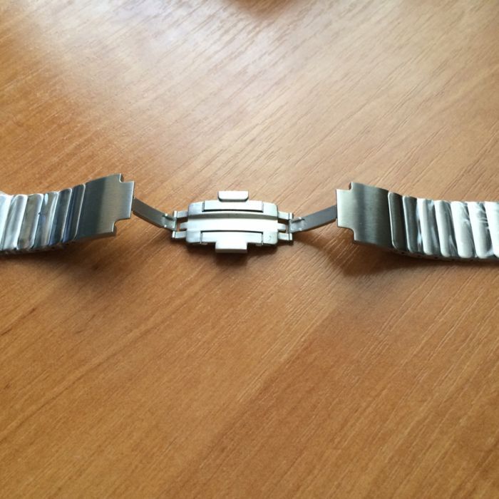 Стальной блочный браслет(ремешок), Link Stainless Steel for AppleWatch