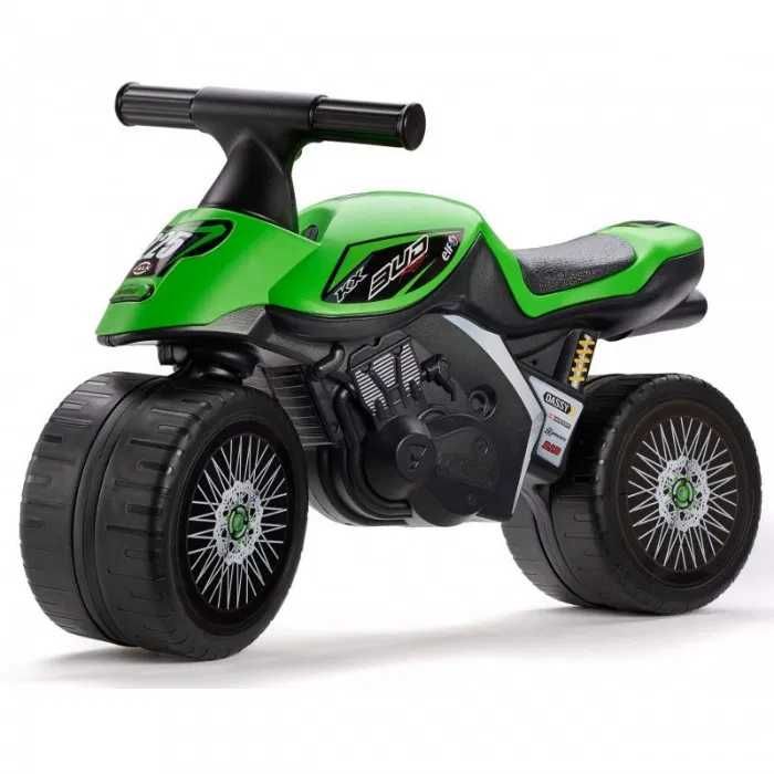 Nowy Jeździk Motor Biegowy KAWASAKI f-y FALK Francja-30kg 2 lata W-a