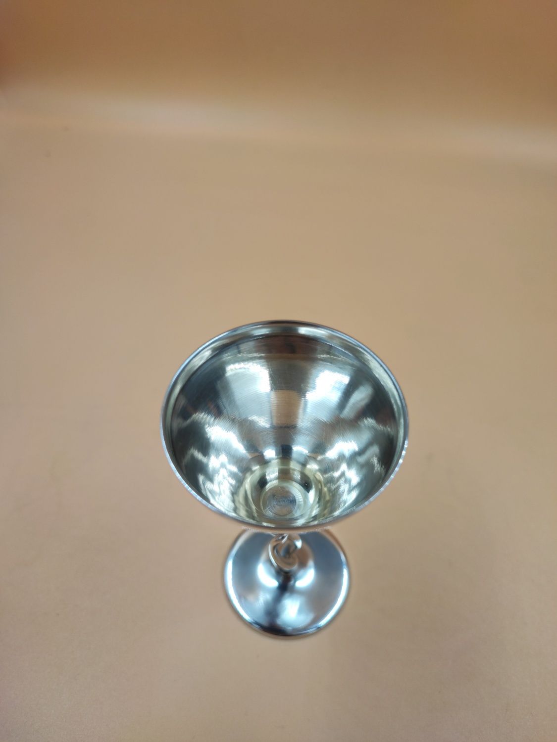 Рюмка серебро в форме martini glass 50 мл