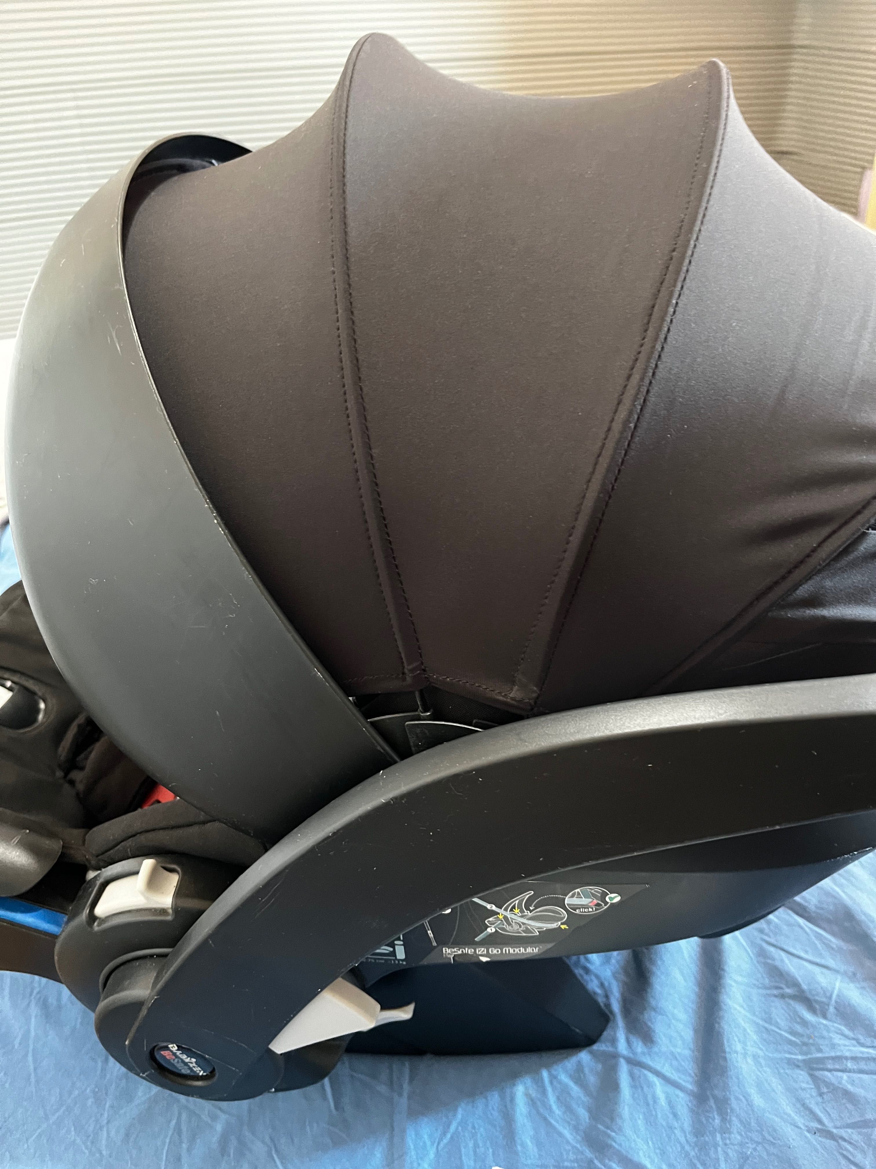Babyzen BeSafe iZi Go Modular Black para Yoyo - Ovo