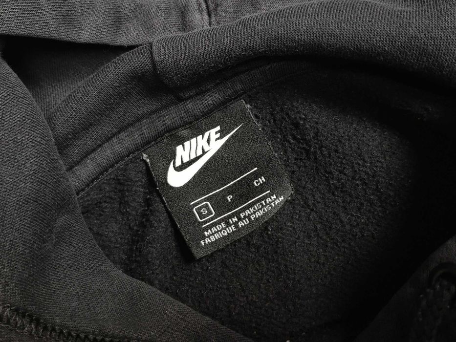 NIKE широке худі чоловіче чорне бавовна М
