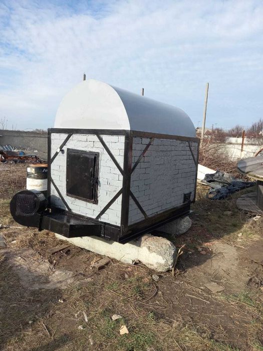 Теплогенератор на дровах б/у