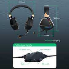 BlitzWolf Headset Gaming RGB BW-GH2 ( NOVO - SELADO )