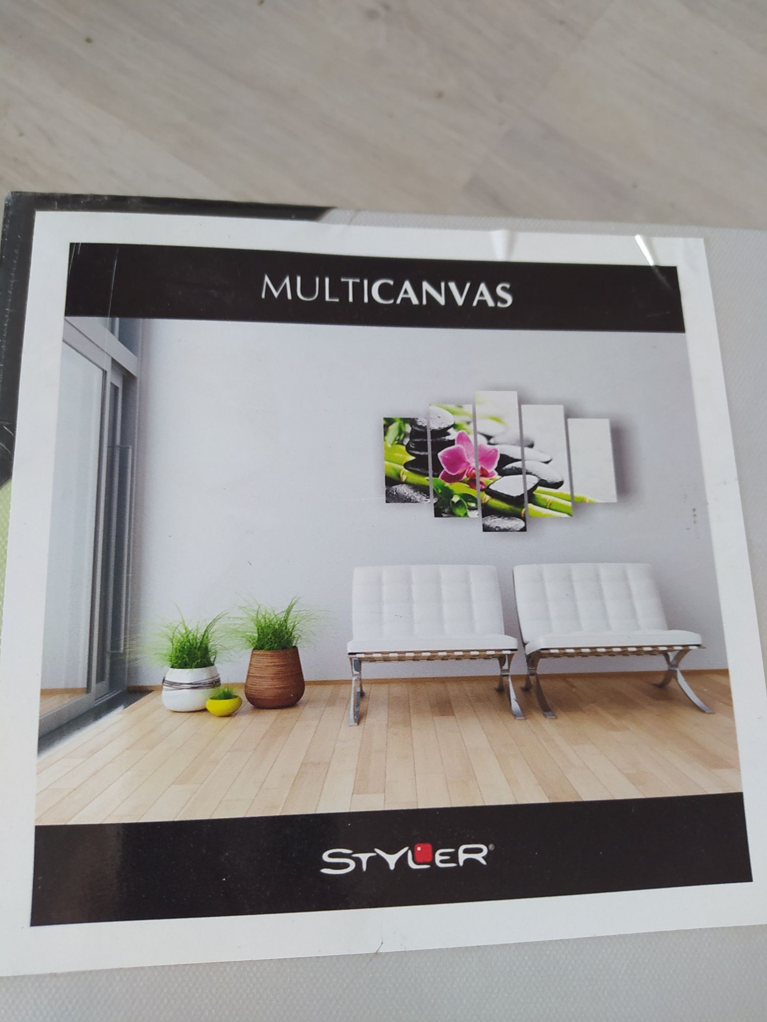 Nowy obraz 100x150 Multicanvas storczyk