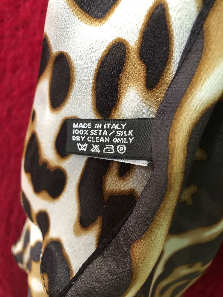 #Шикарный #Шарф-#Палантин #Yves Saint Laurent #Шелк #Италия