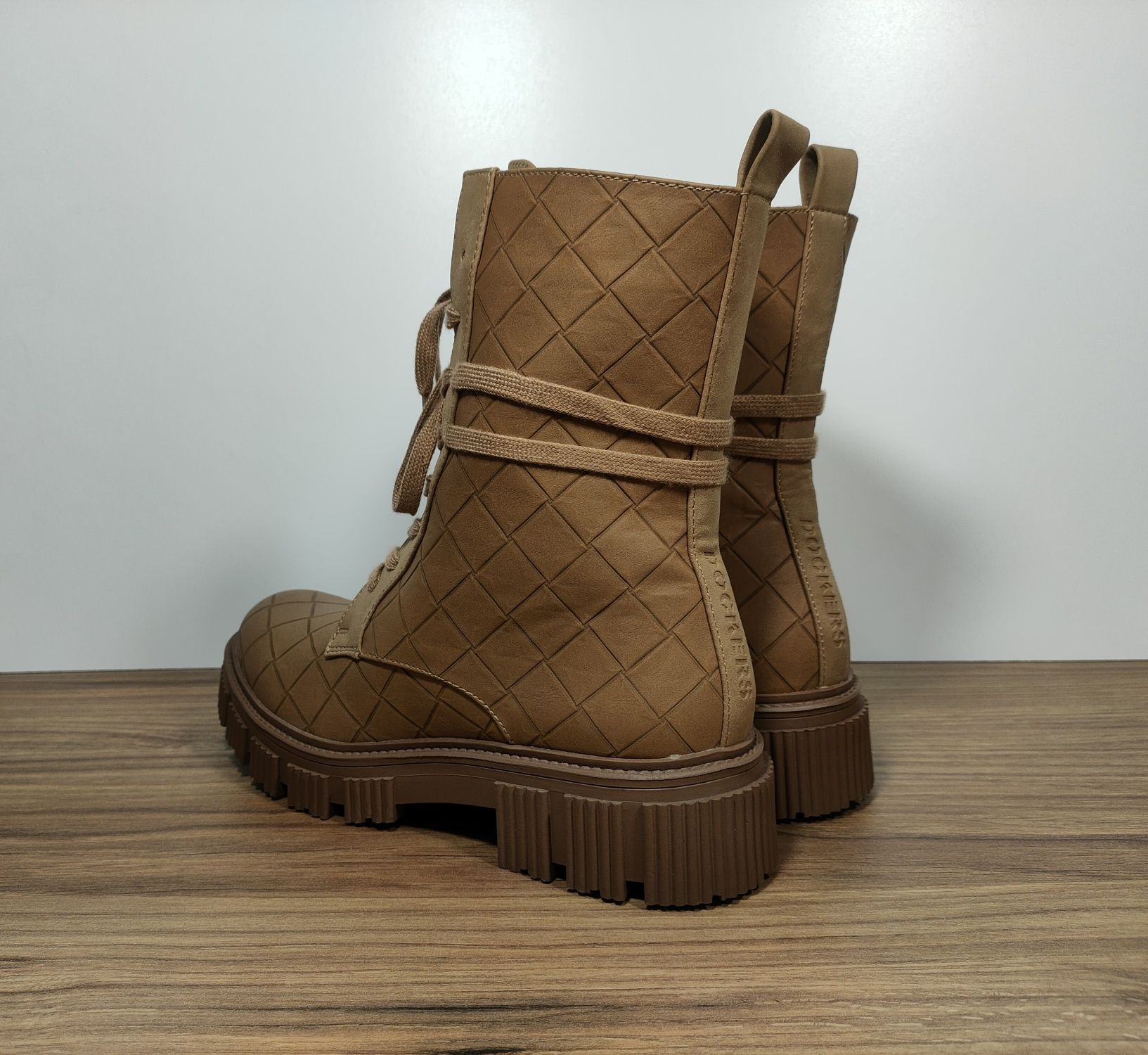 Buty Dockers by Gerli wysokie na suwaki damskie r. 36 23cm