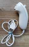 Pad kontroler Nunchuck Nintendo Wii nr1 oryginał DO NAPRAWY