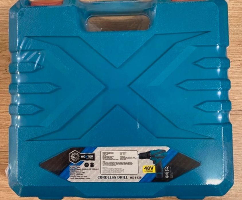Wkrętarka wiertarka akumulatorowa w walizce 18V extra nowa