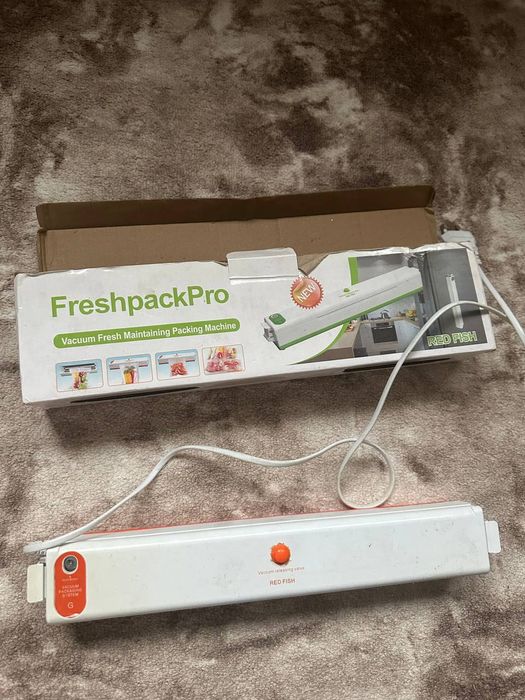 Вакуматор працює