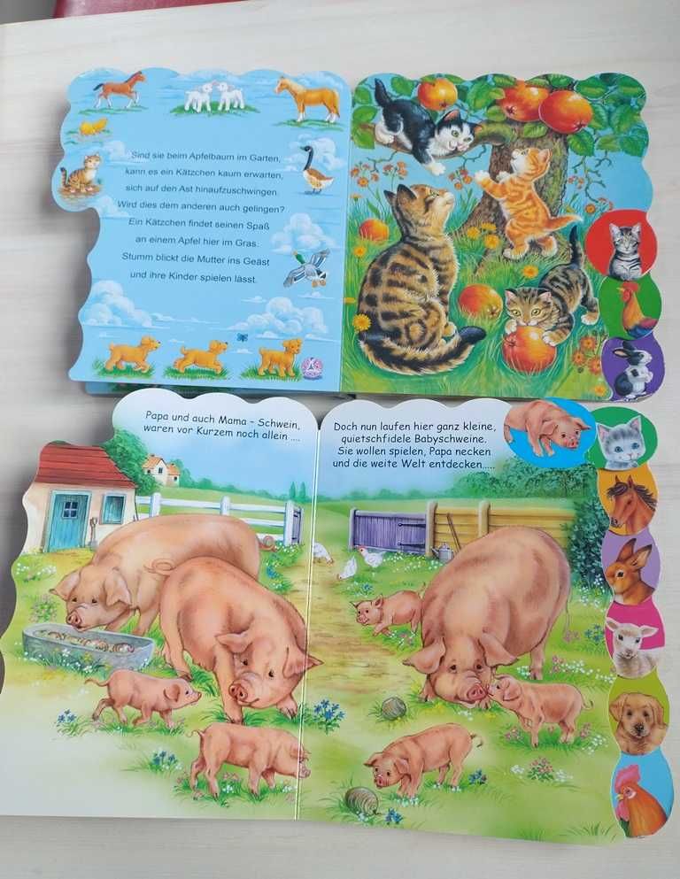 Książeczki dla dzieci po niemiecku Kinderbücher auf Deutsch über Tiere