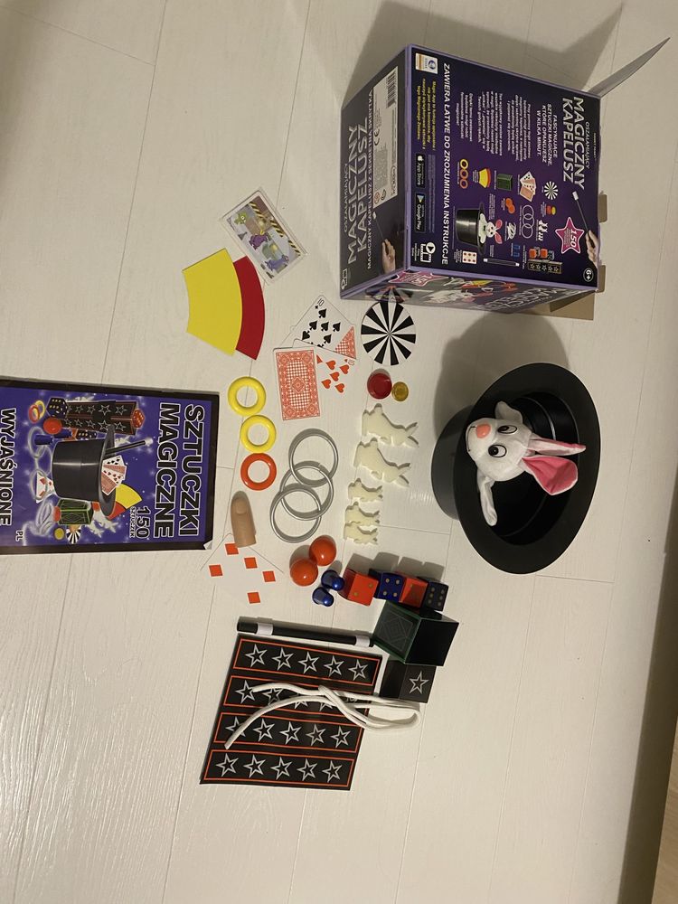 Magiczny kapelusz, zestaw do sztuczek magiczny h