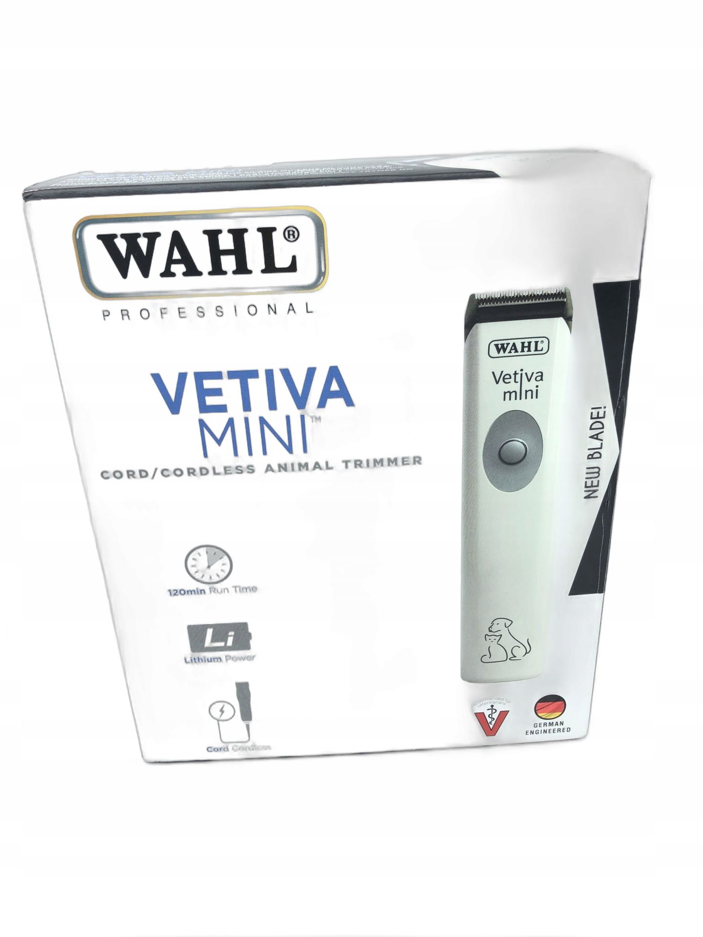 Wahl Vetiva Mini - Profesjonalny trymer do sierści zwierząt, 0,4 mm