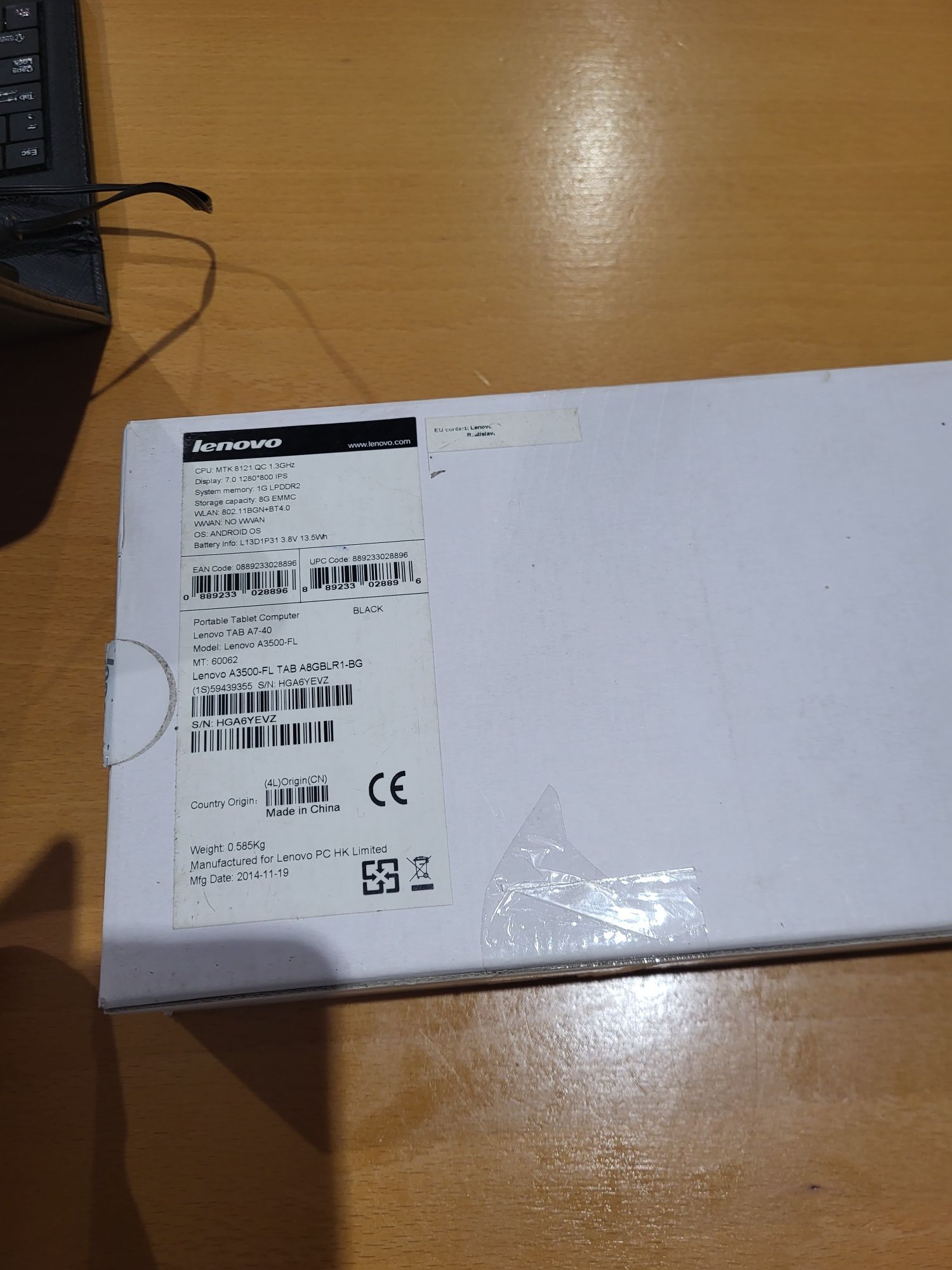 Sprzedam TABLET LENOVO z klawiatura